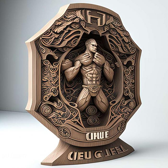 3D модель Игра UFC Ultimate Fighting Championship (STL)
